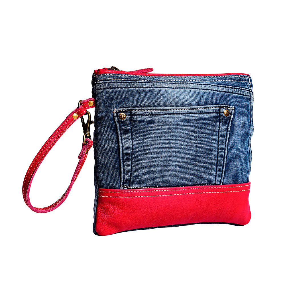 Charley Denim Pouch - Myra USA