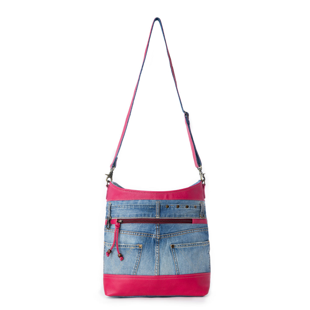 Charley's Denim Shoulder Bag - Myra USA