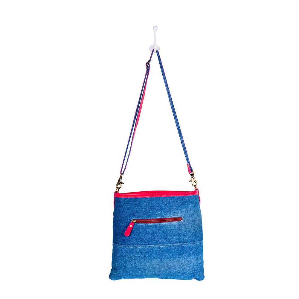 Charley Denim Shoulder Bag - Myra USA