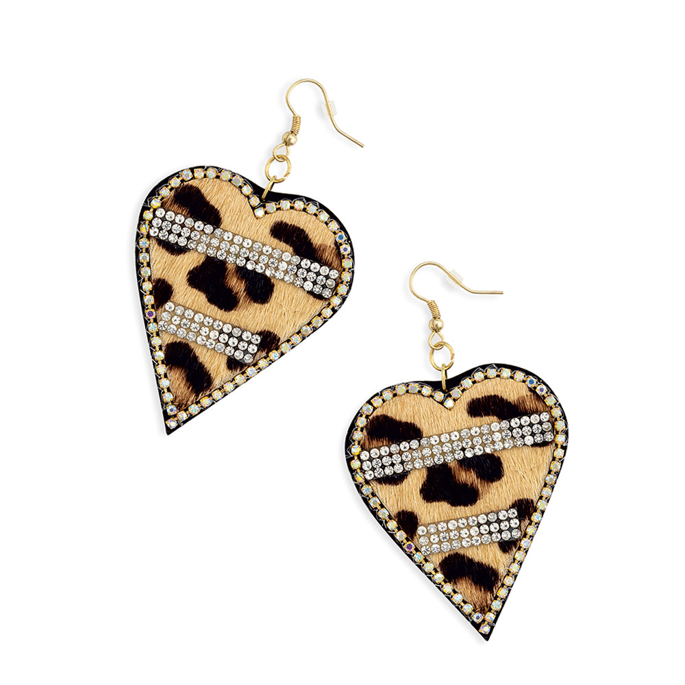 My Heart of Hearts Earrings in Natural - Myra USA