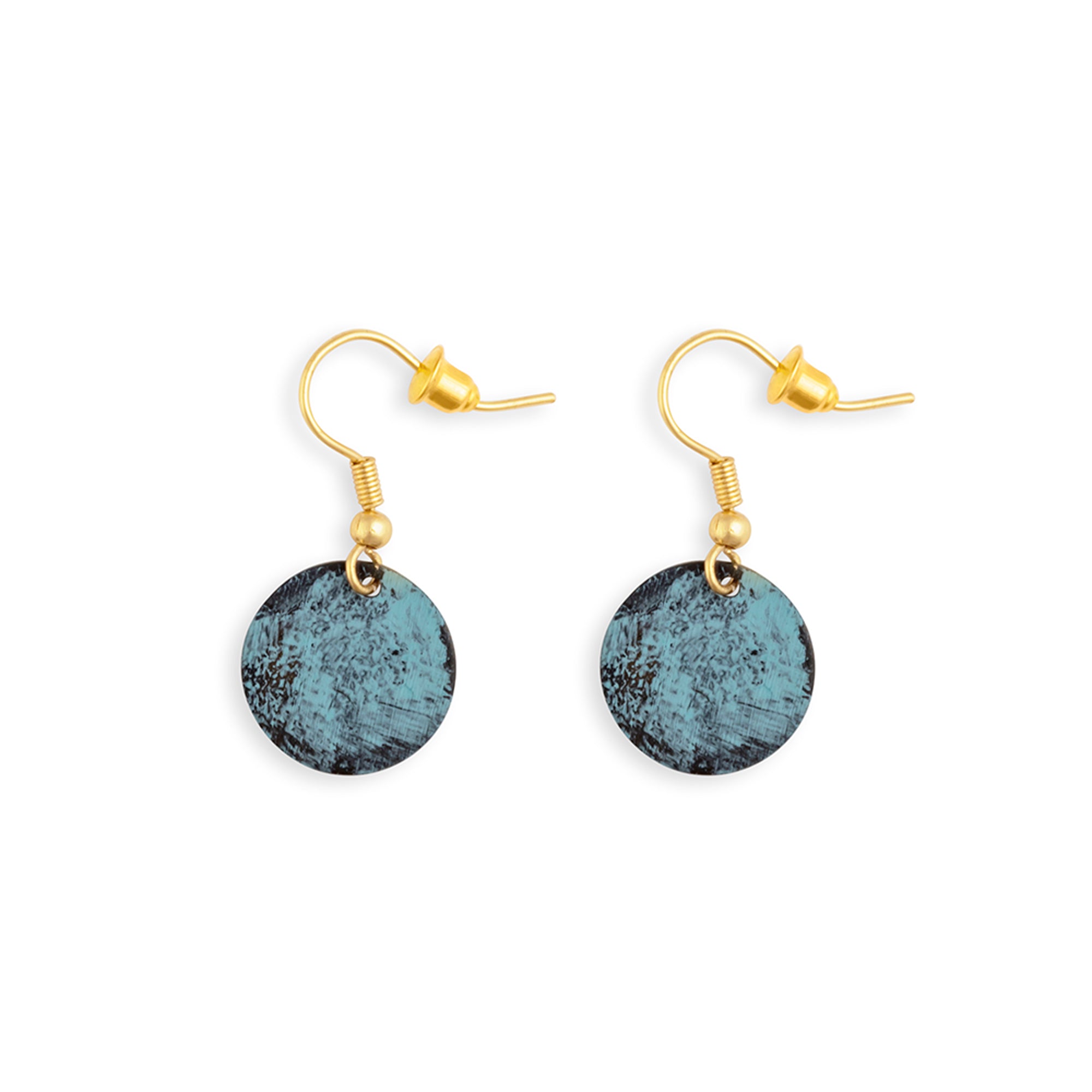 Blue Intrigue Earrings - Myra USA