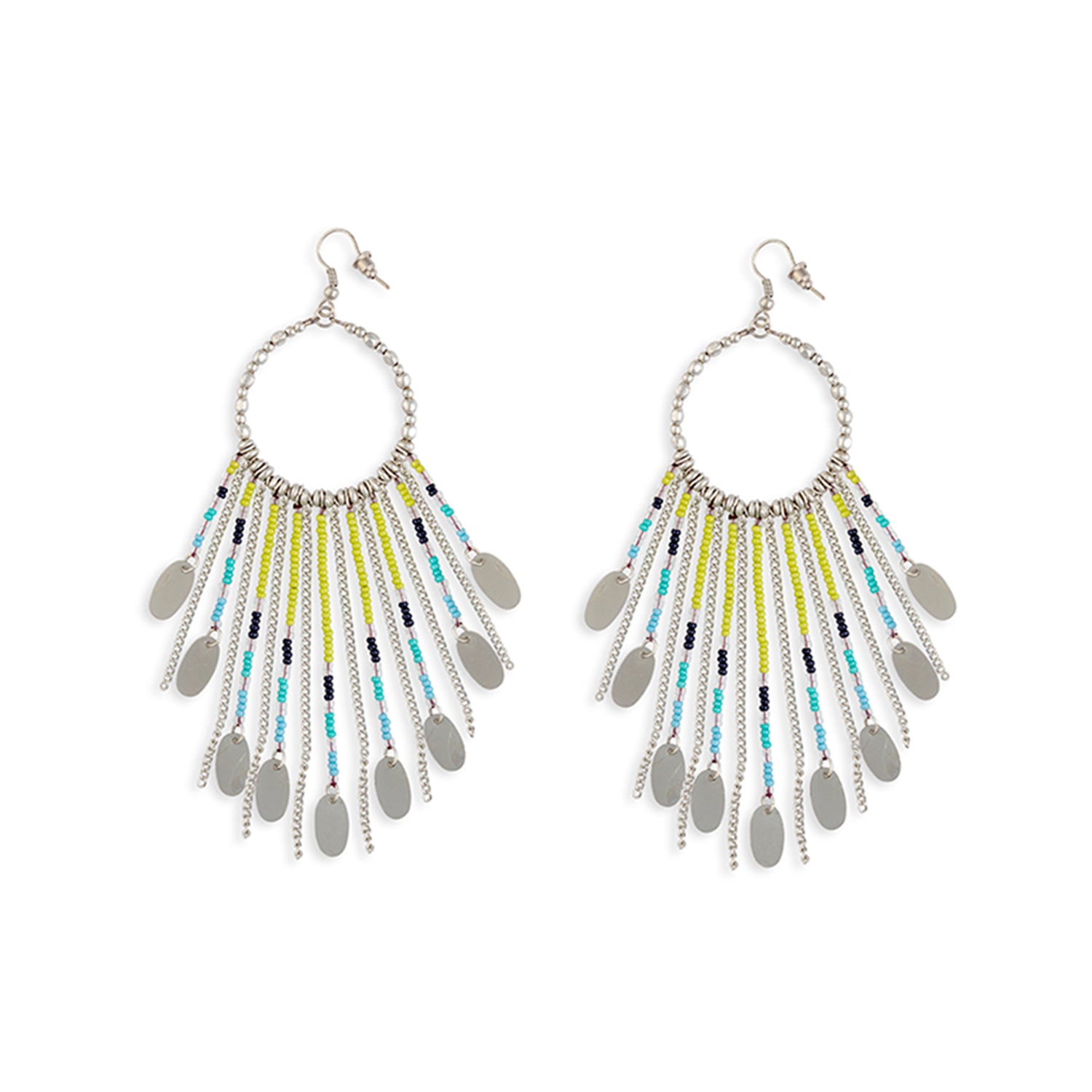 Time’s Treasures Earrings in Fern - Myra USA