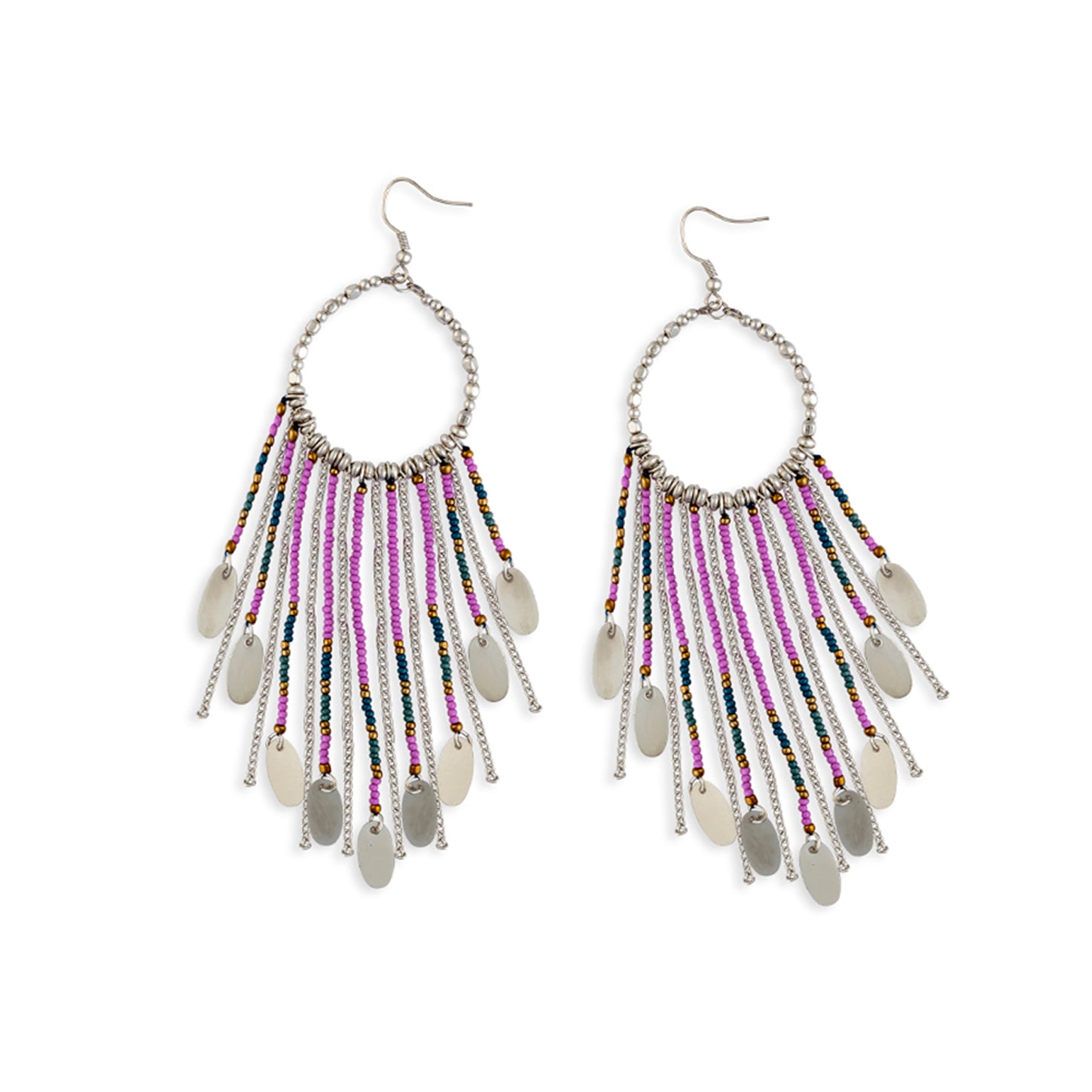 Time’s Treasures Earrings in Pink - Myra USA