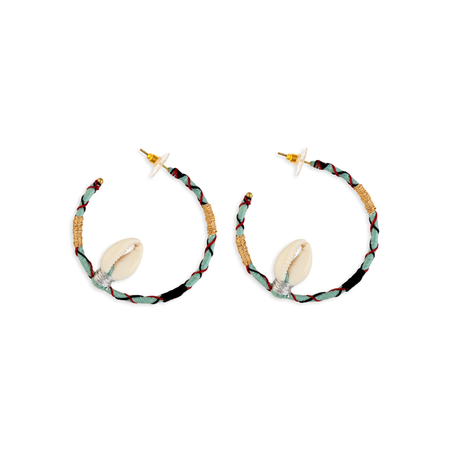 Earth Treasures Hoop Earrings - Myra USA