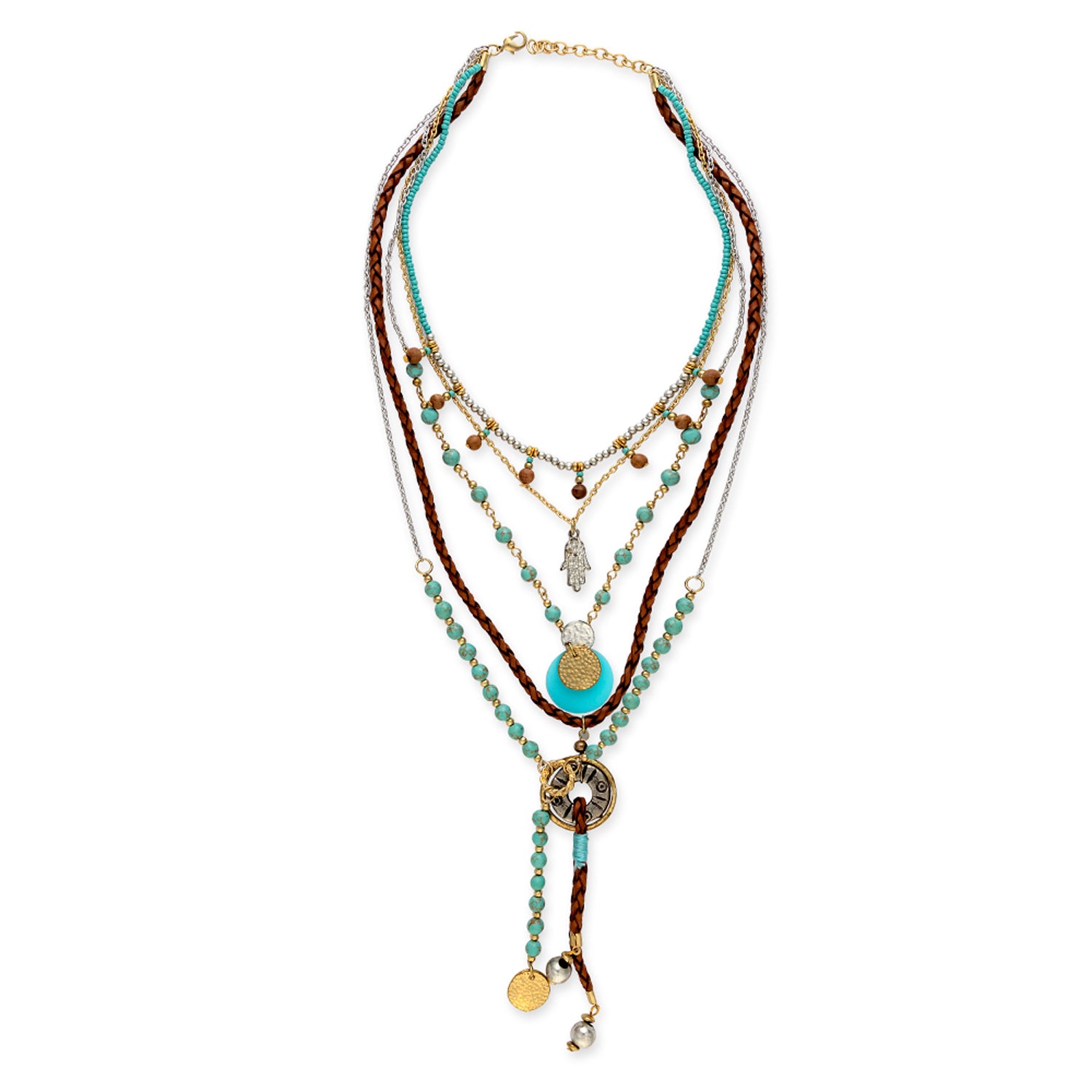 Southwest Spirit Multistrand Necklace - Myra USA