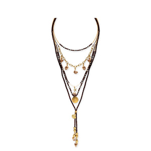 Soothing Shores Multistrand Necklace - Myra USA