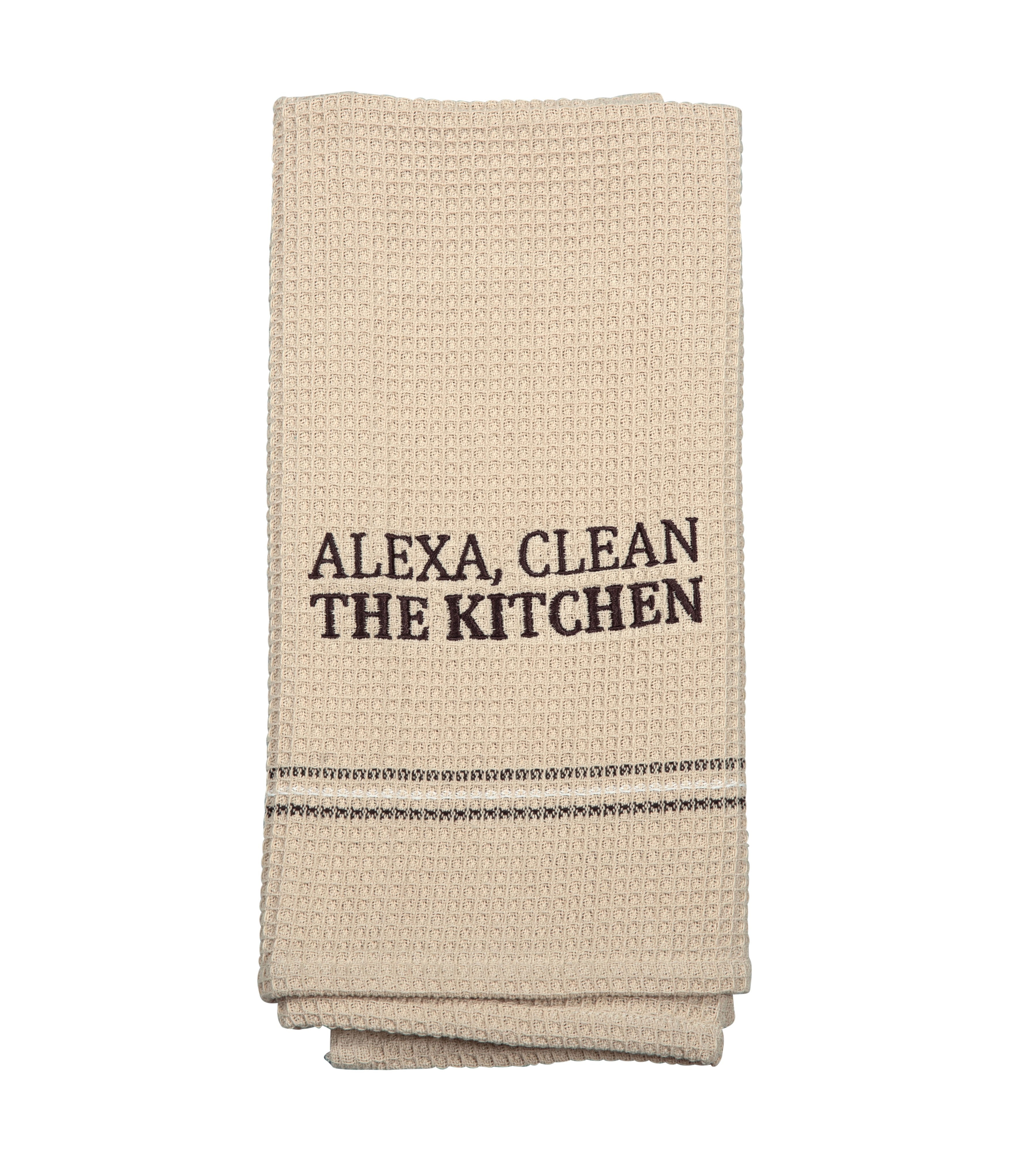CLEAN THE KITCHEN DISH TOWEL SET OF 2 - Myra USA