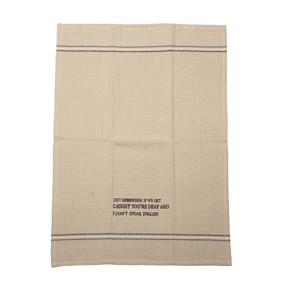 JUST REMEMBER DISH TOWEL '' SET OF 2 - Myra USA