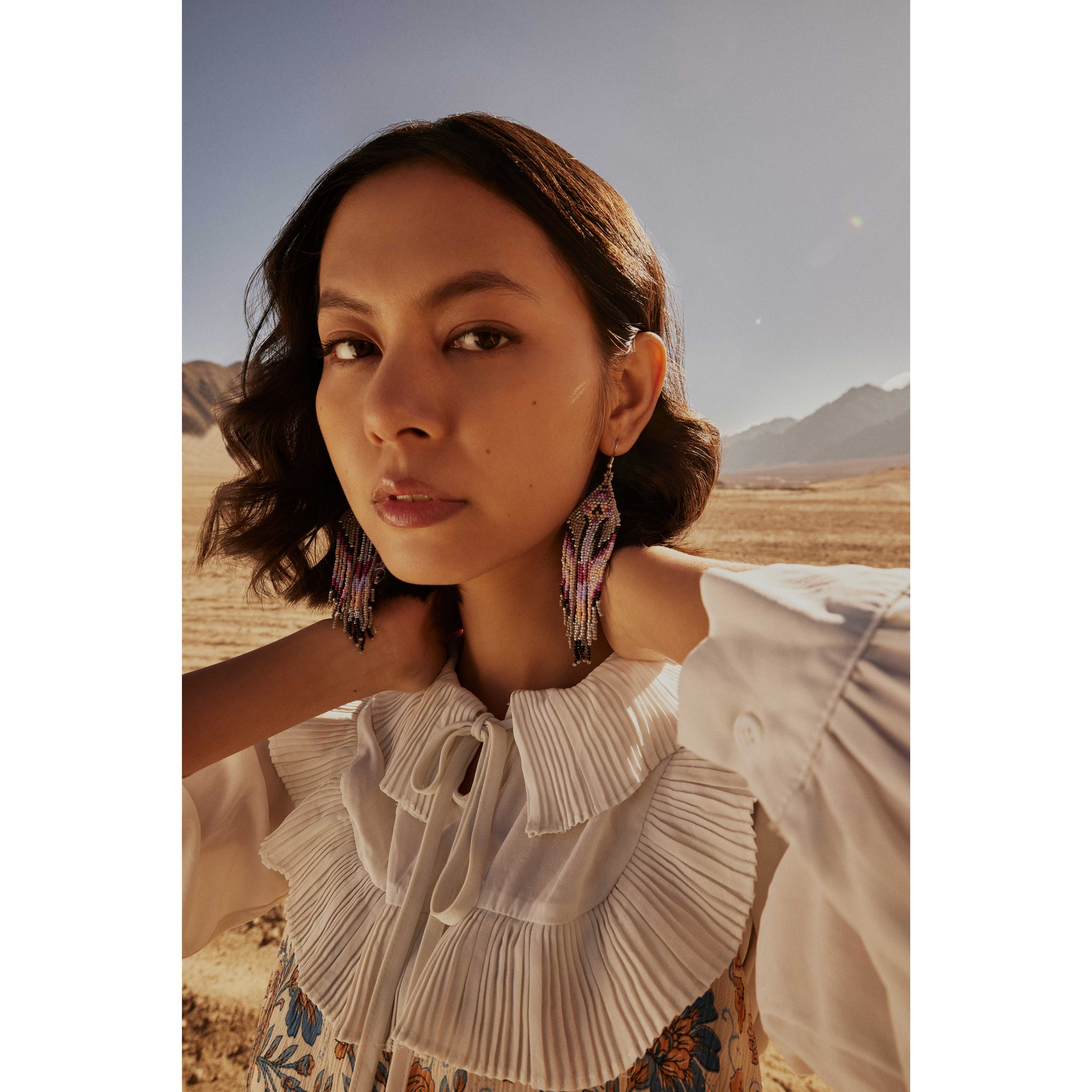 De La Dia Beaded Earrings - Myra USA