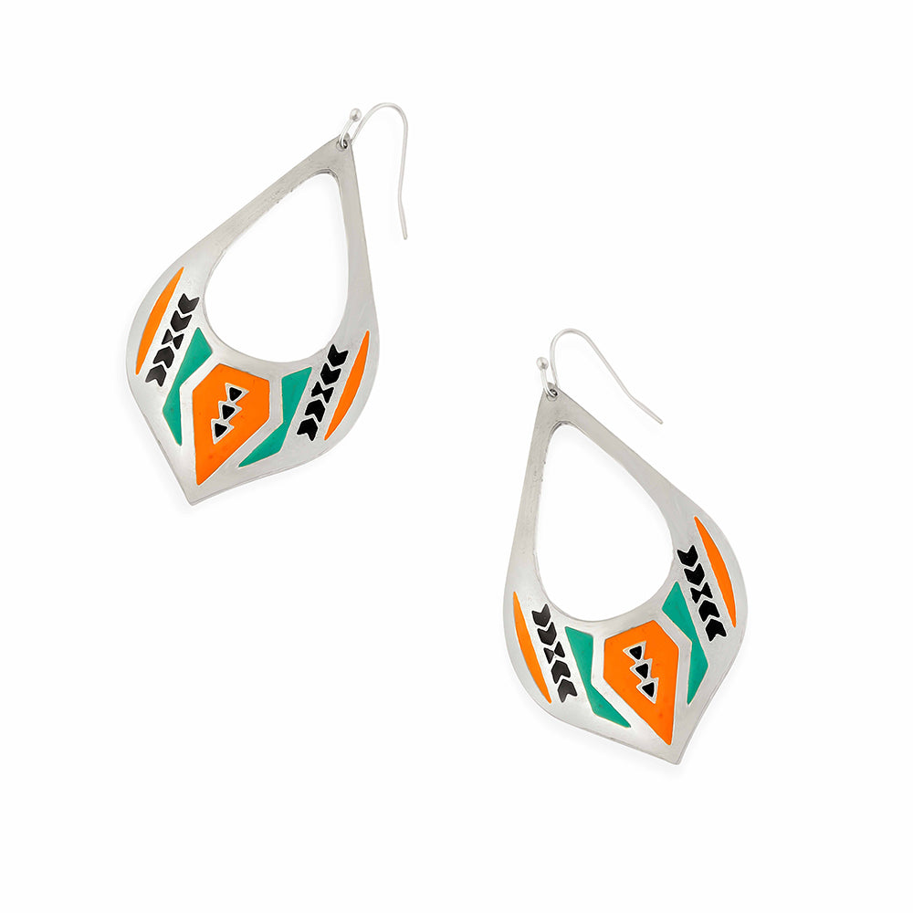 Kee-olee Silver Earrings - Myra USA