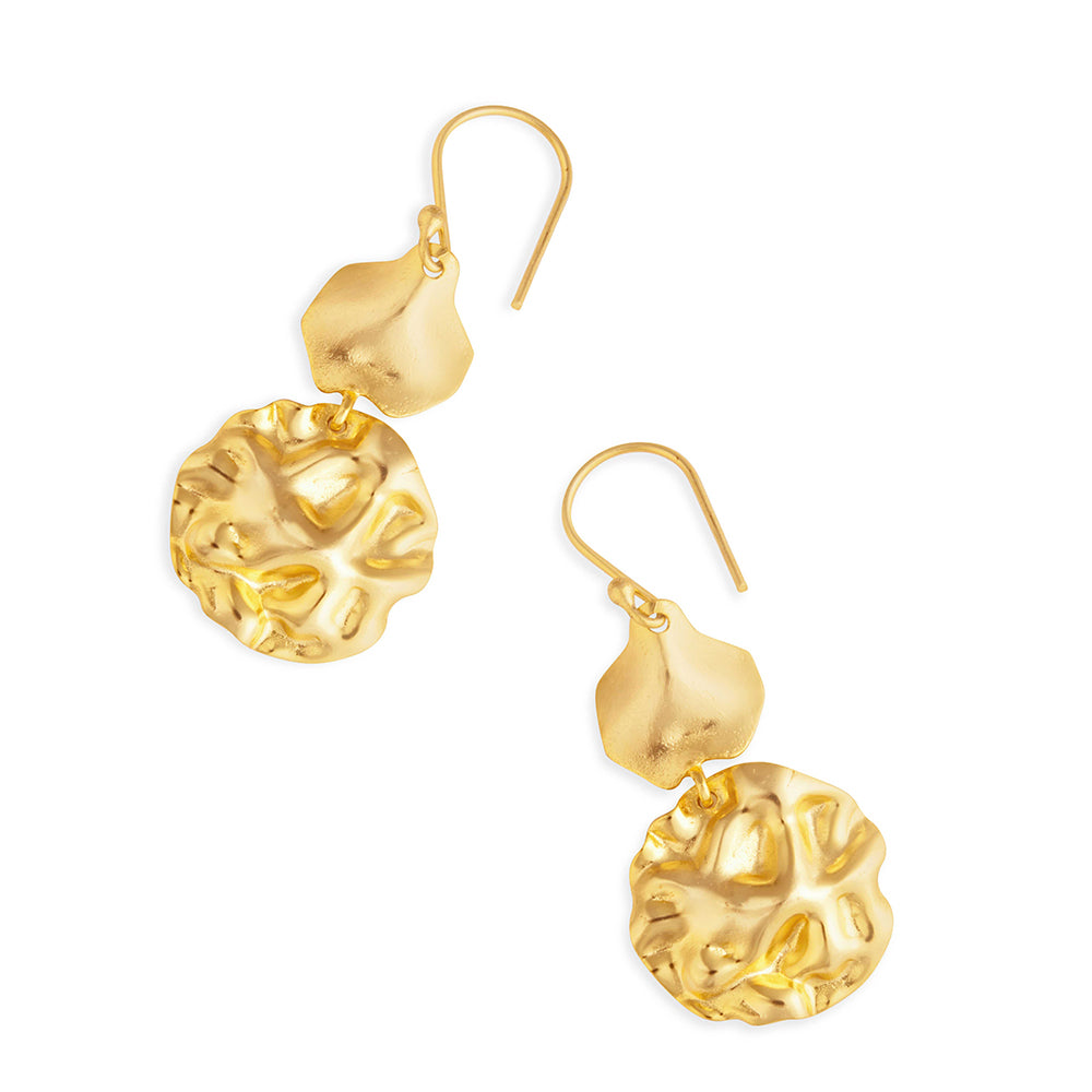 Marla Gold-Tone Earrings - Myra USA