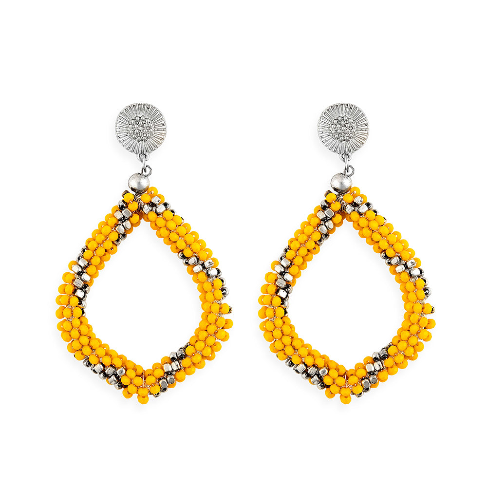 Sunrise Bluff Beaded Earrings - Myra USA