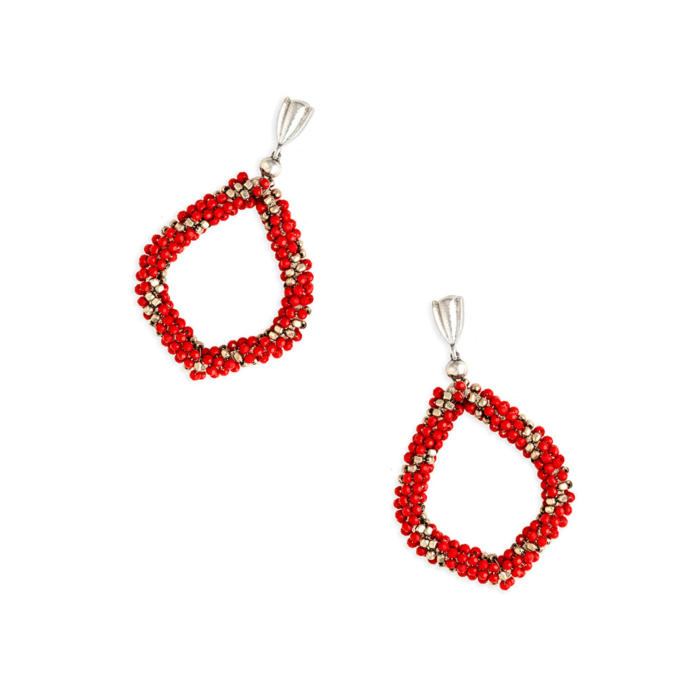 Sunset Bluff Beaded Earrings - Myra USA