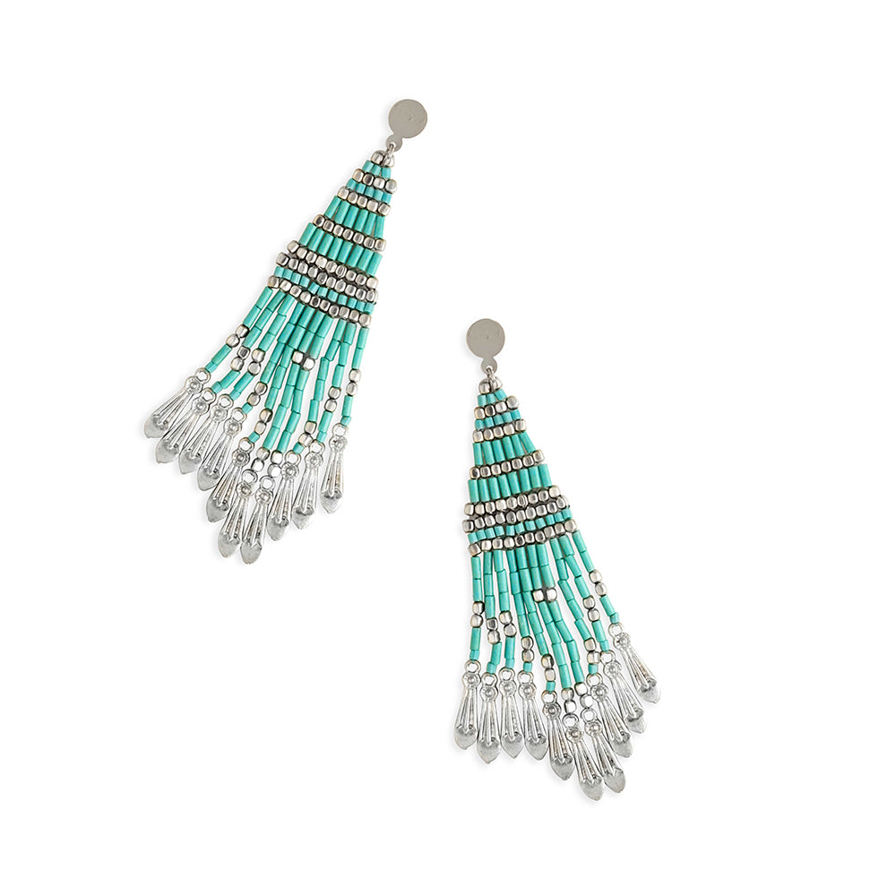 Flora Beaded Earrings - Myra USA