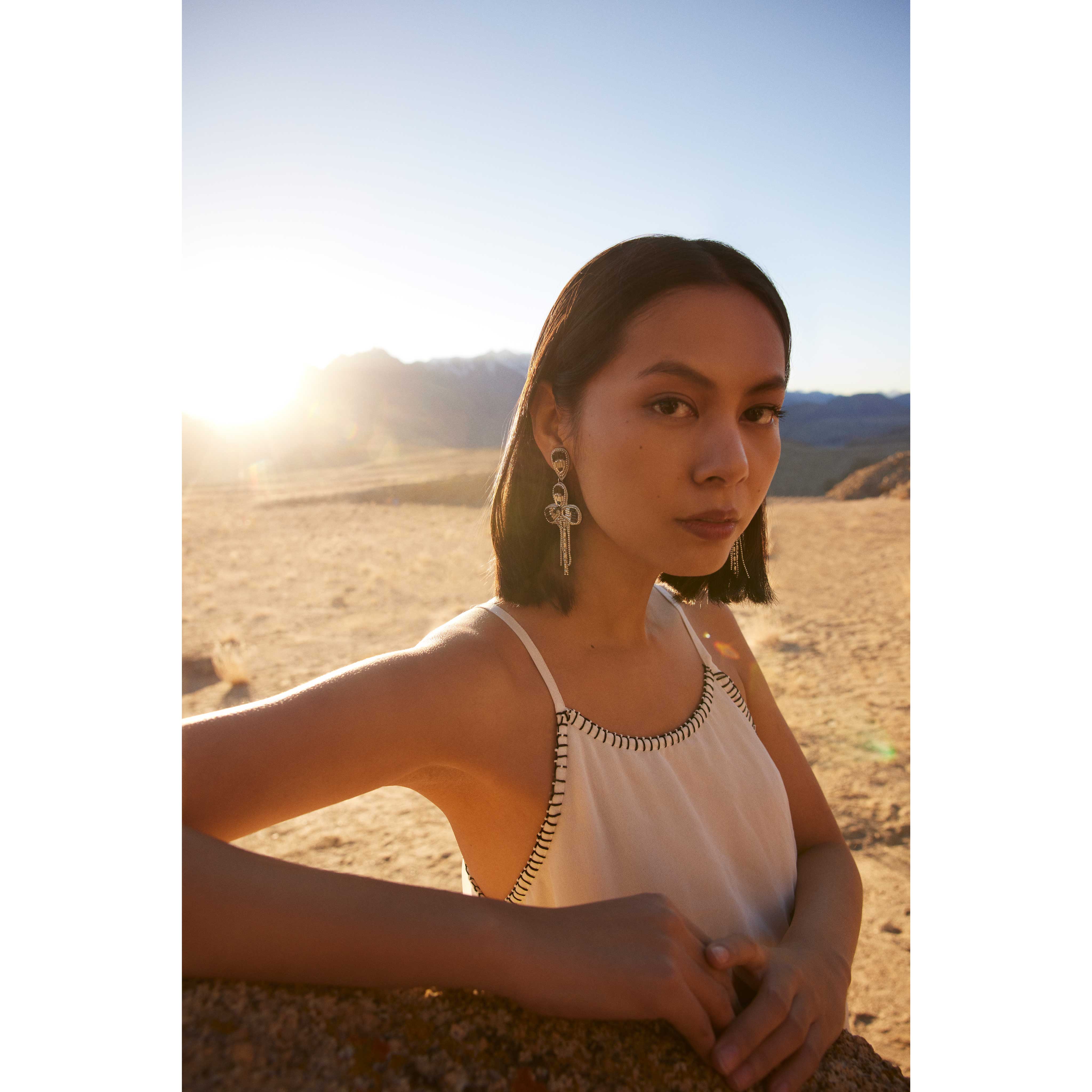 Angel Mine Beaded Earrings - Myra USA