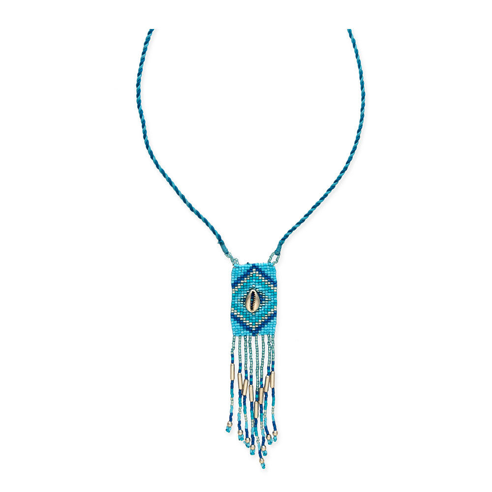 Northpointe Long-Drop Beaded Necklace - Myra USA