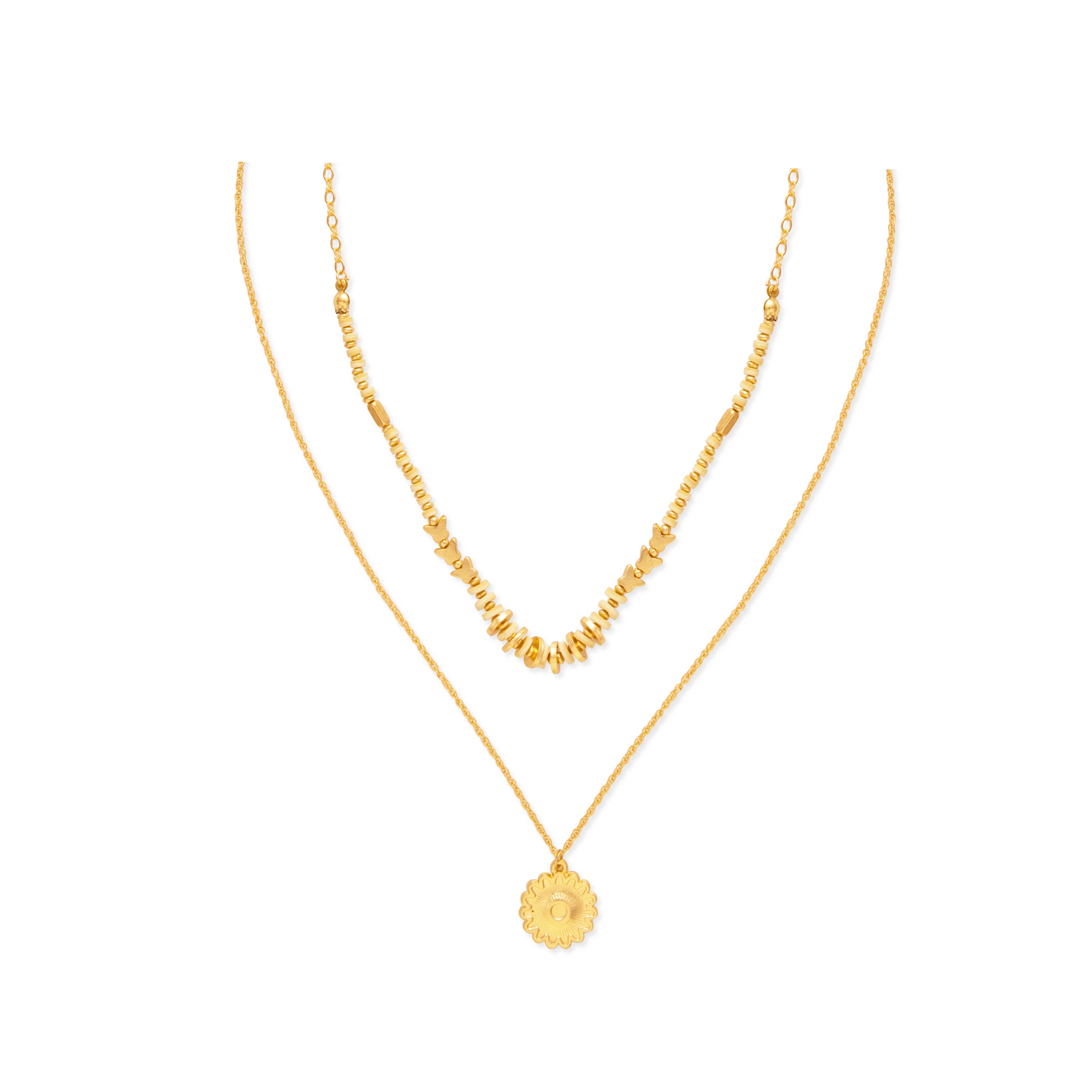 Ellissa Multi-Layer Necklace - Myra USA