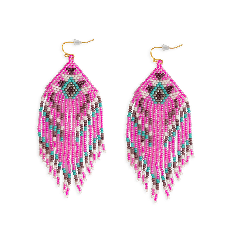 Ma-Apoli Beaded Earrings - Myra USA