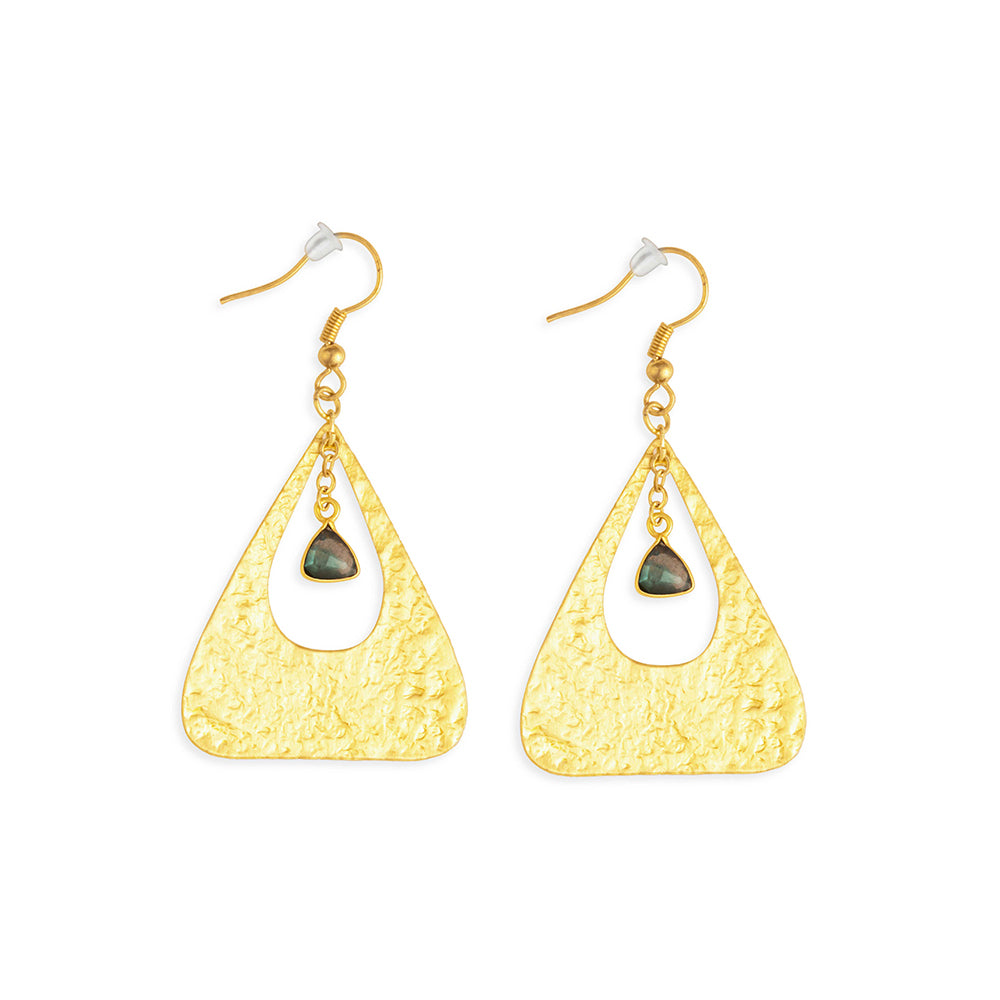 Holly Avenue Labrodorite Stone Earrings - Myra USA