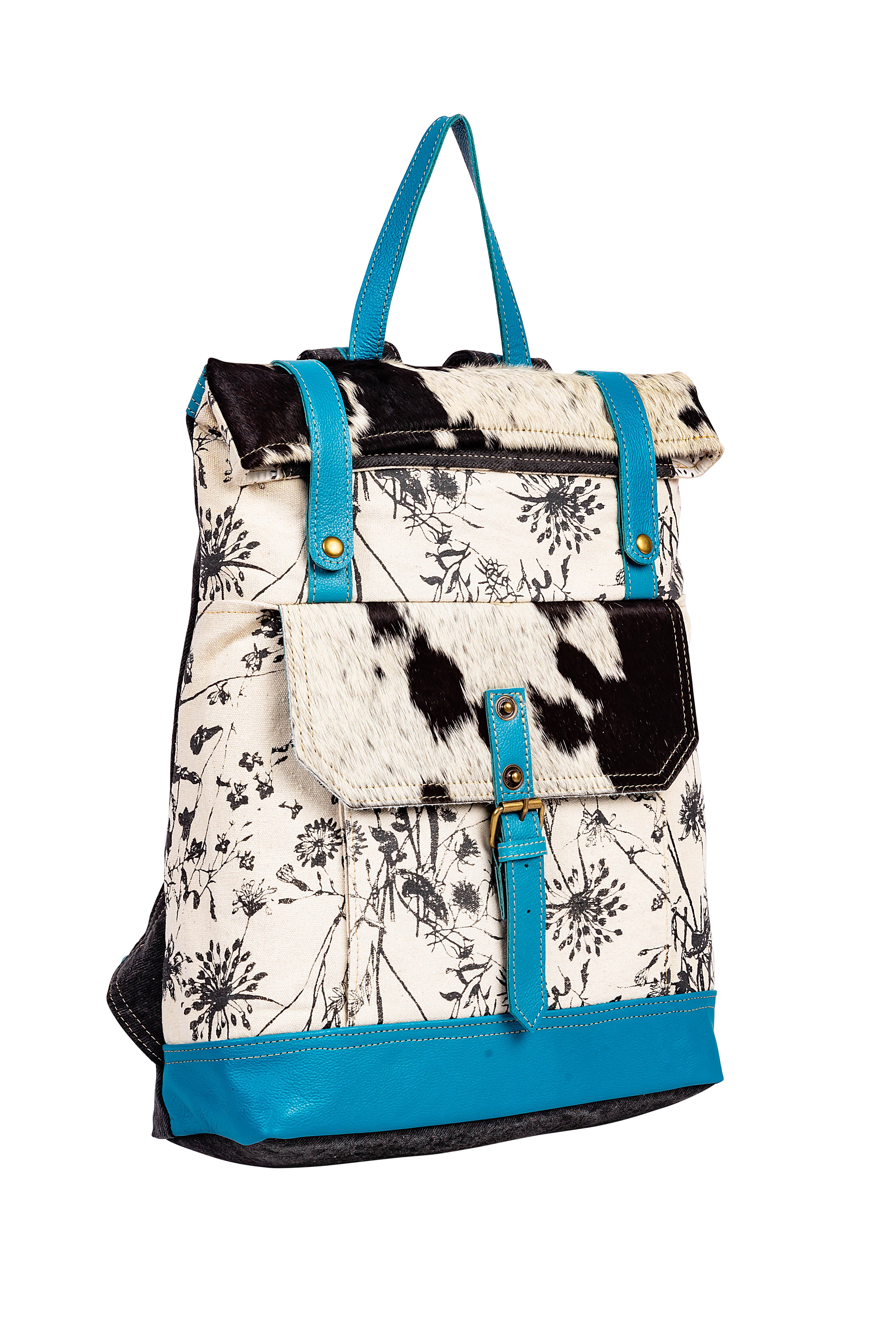 Le Medallion Rider Backpack In Blue - Myra USA