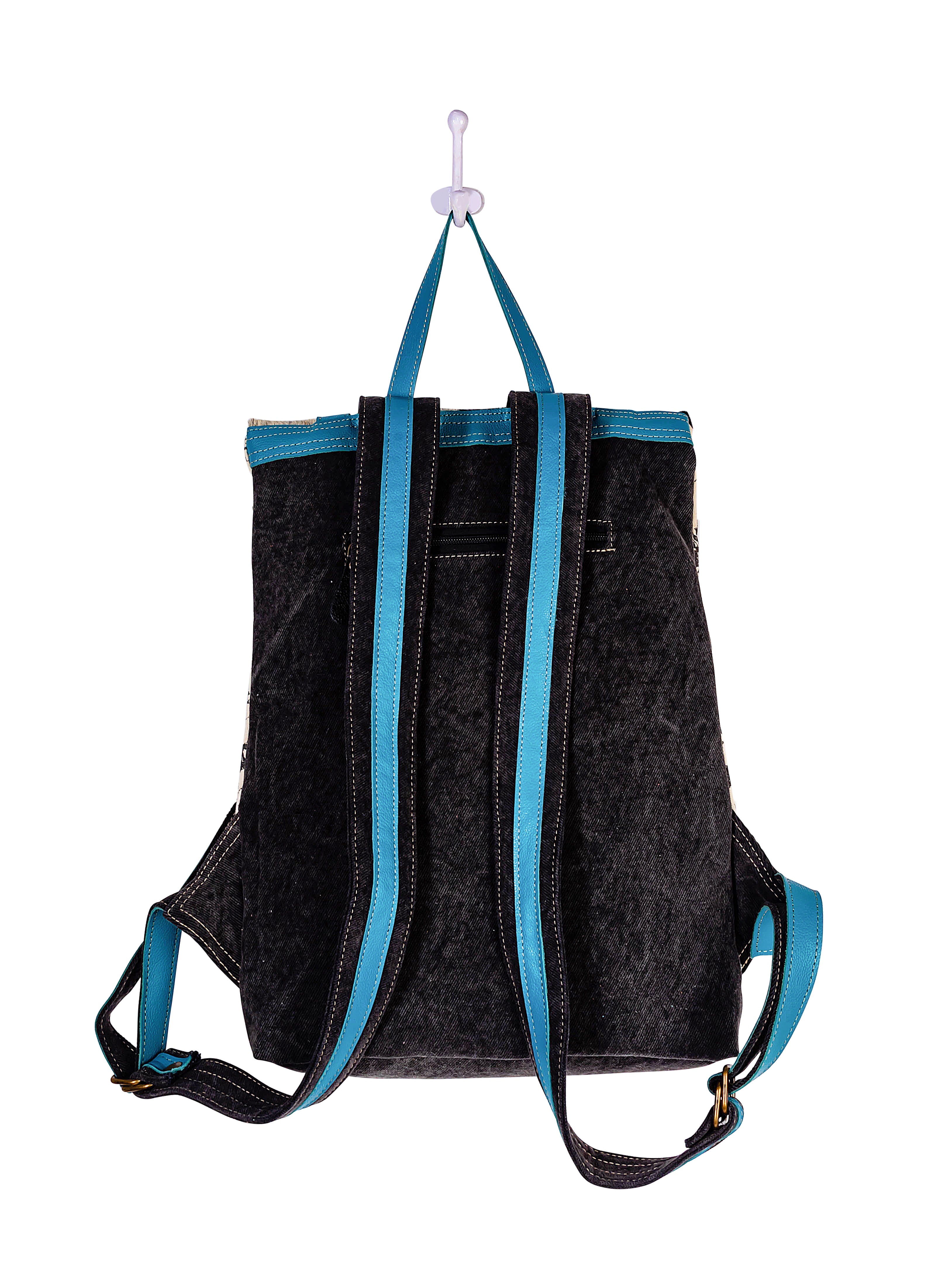 Le Medallion Rider Backpack In Blue - Myra USA