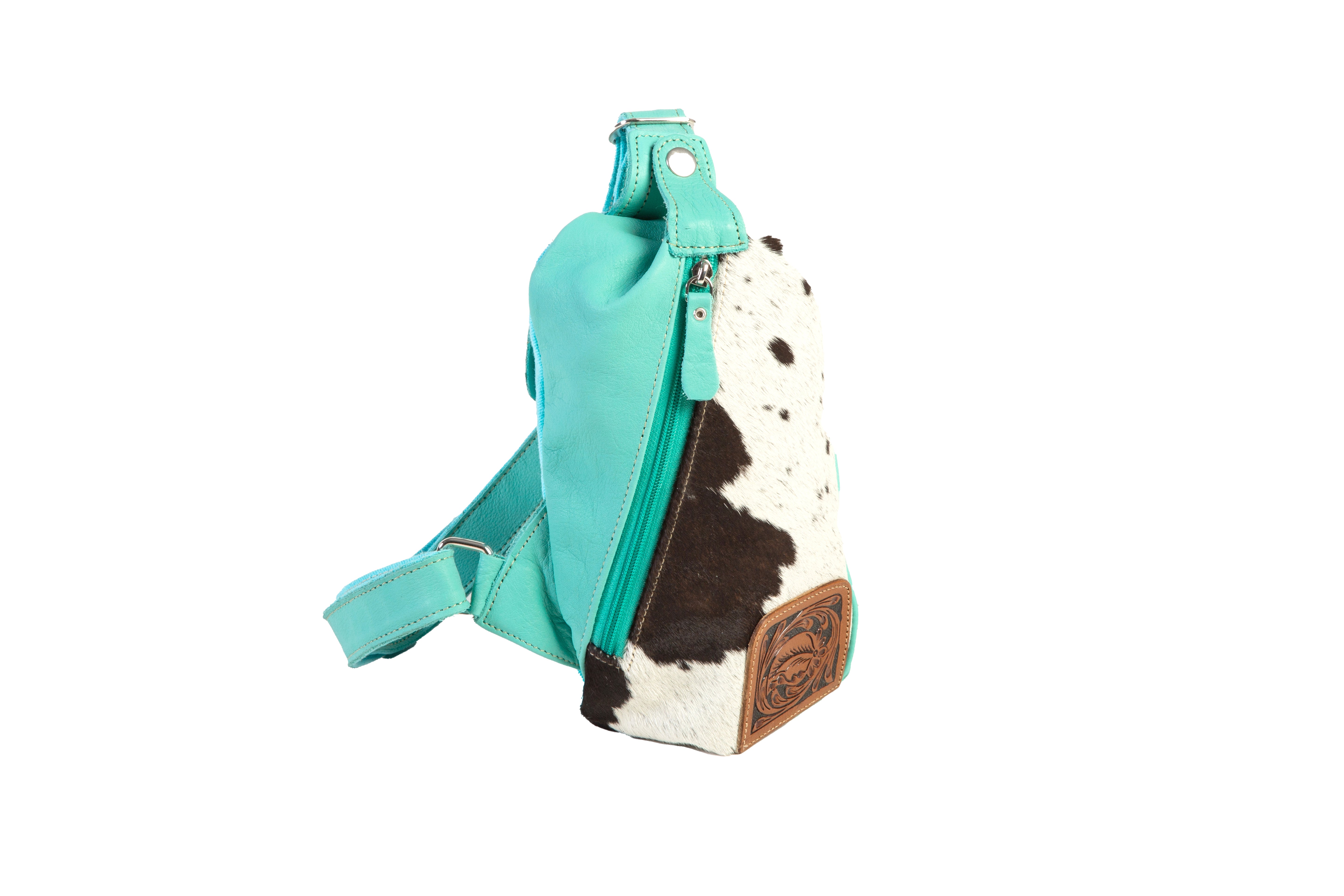Robnette Ranch Fanny Pack Bag In Turquoise - Myra USA