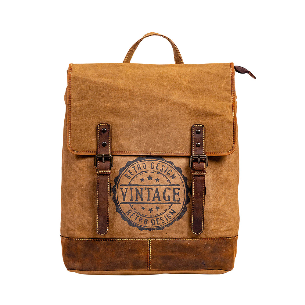Water Stop Vintage Backpack Bag - Myra USA