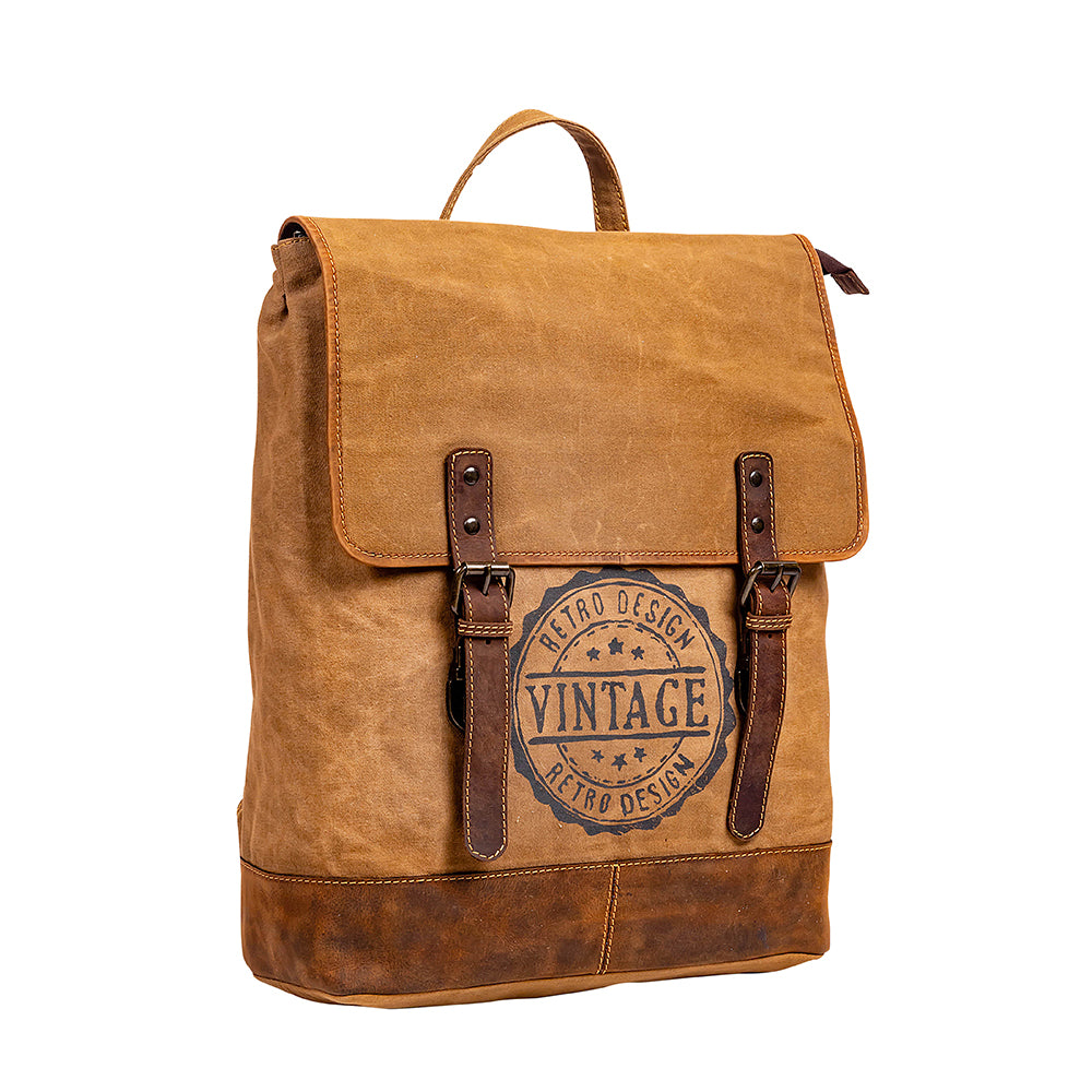 Water Stop Vintage Backpack Bag - Myra USA