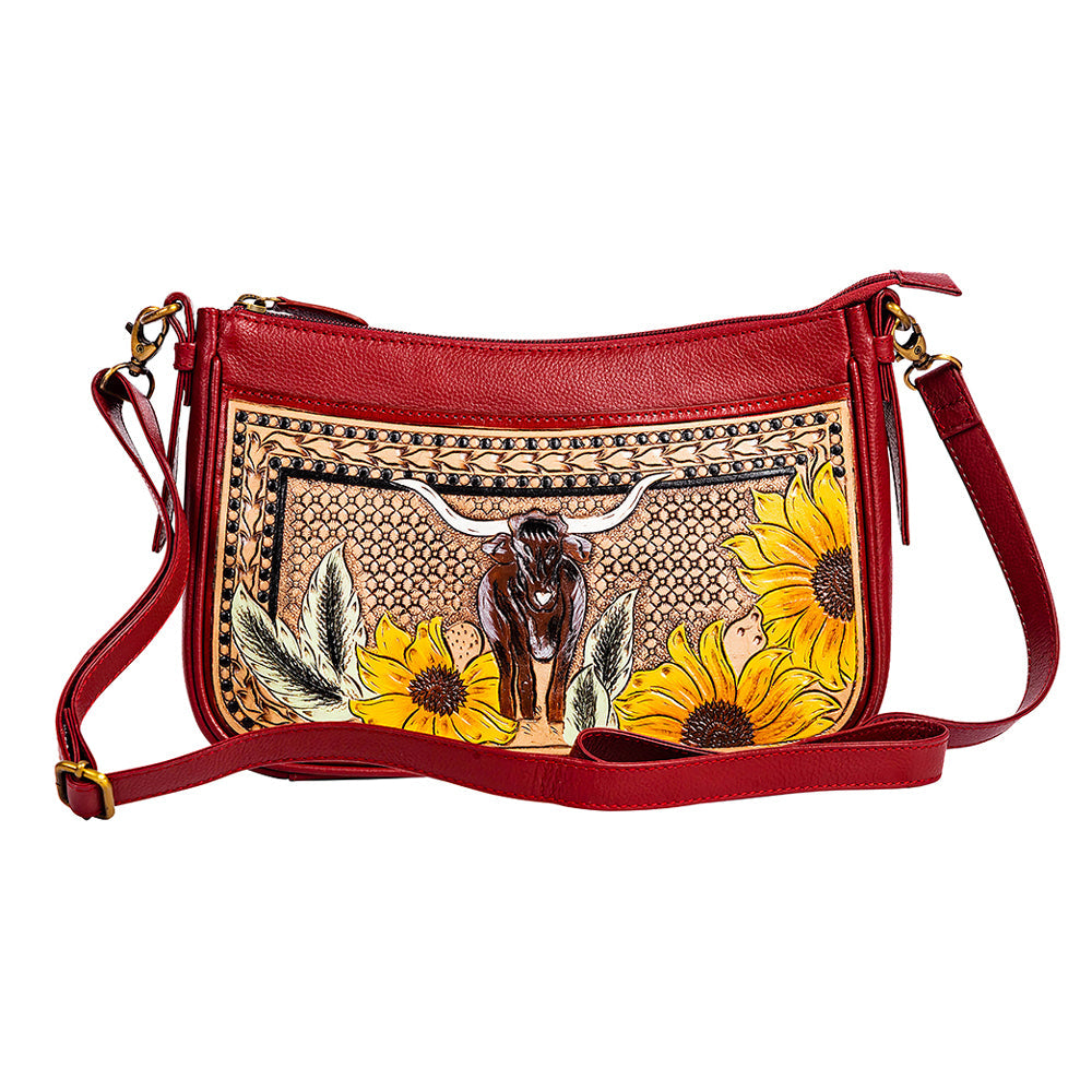On the Trail Home Hand-tooled Bag - Myra USA