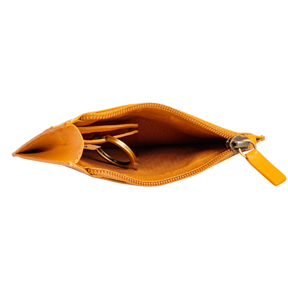 Wylie Corral Hand-tooled Credit Card Holder - Myra USA