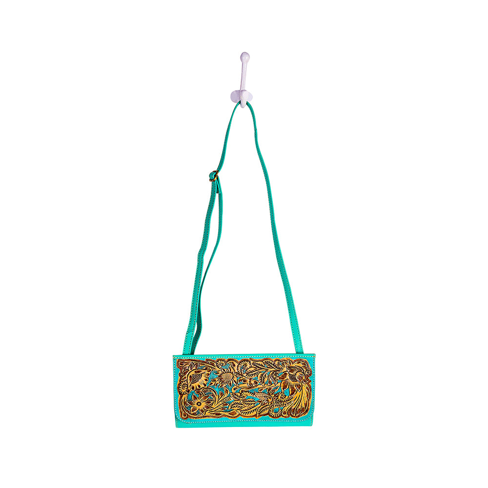 Twila Hand-tooled Small Bag - Myra USA