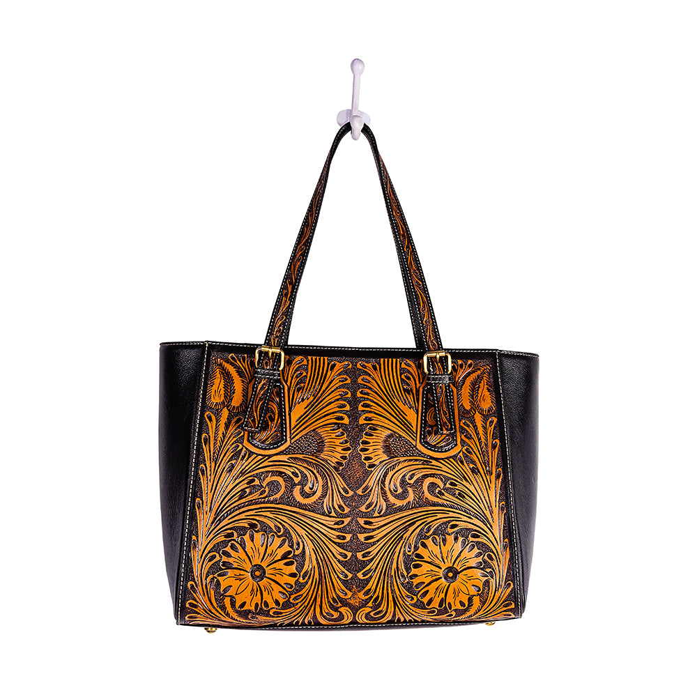 Canyon Meadows Hand-tooled Bag - Myra USA