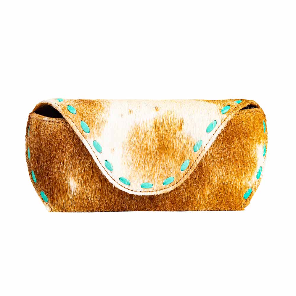 Vista Mesa Sun glasses Case in Caramel - Myra USA