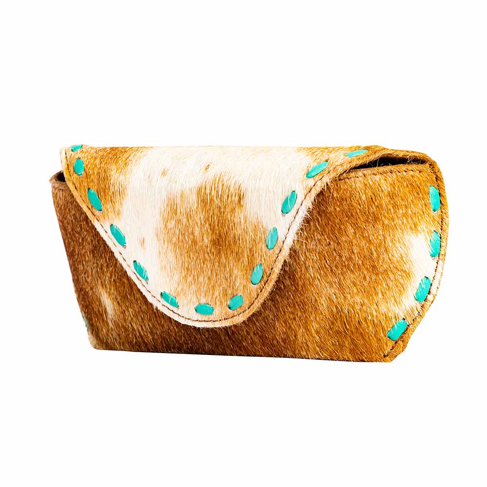 Vista Mesa Sun glasses Case in Caramel - Myra USA