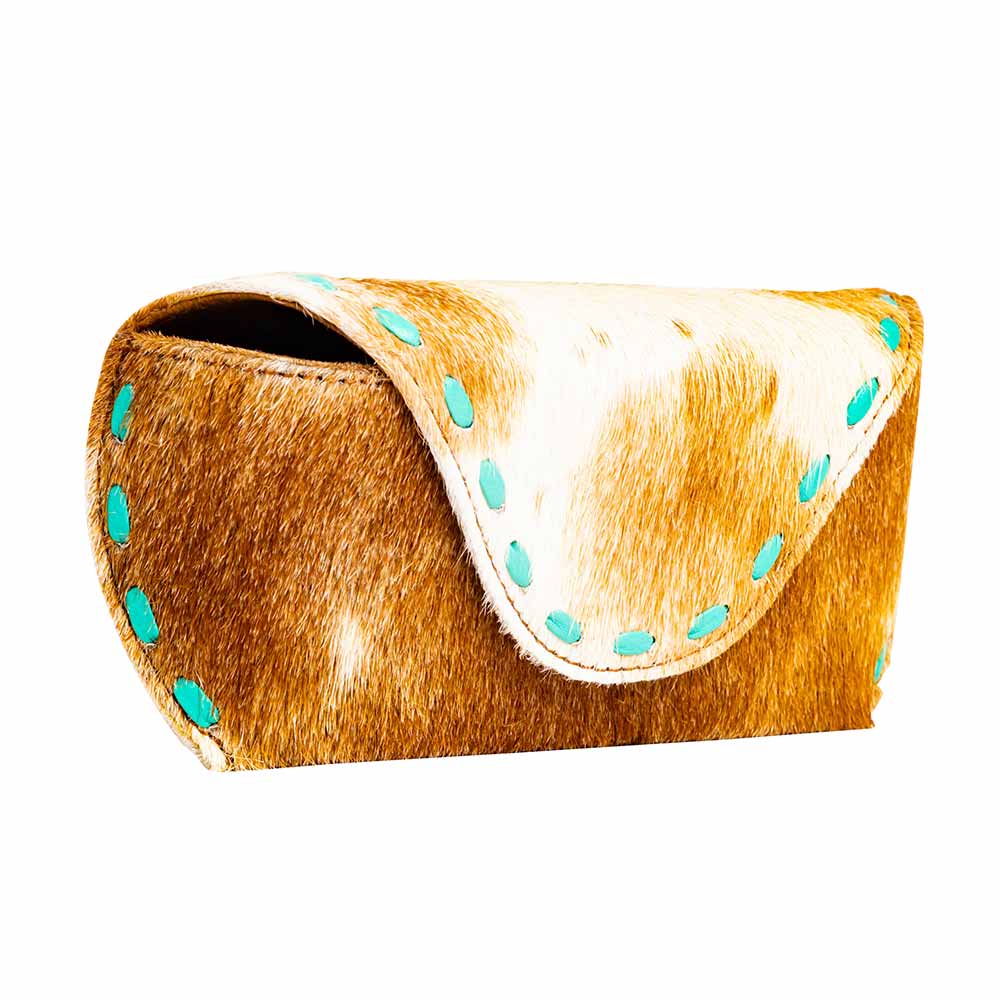 Vista Mesa Sun glasses Case in Caramel - Myra USA