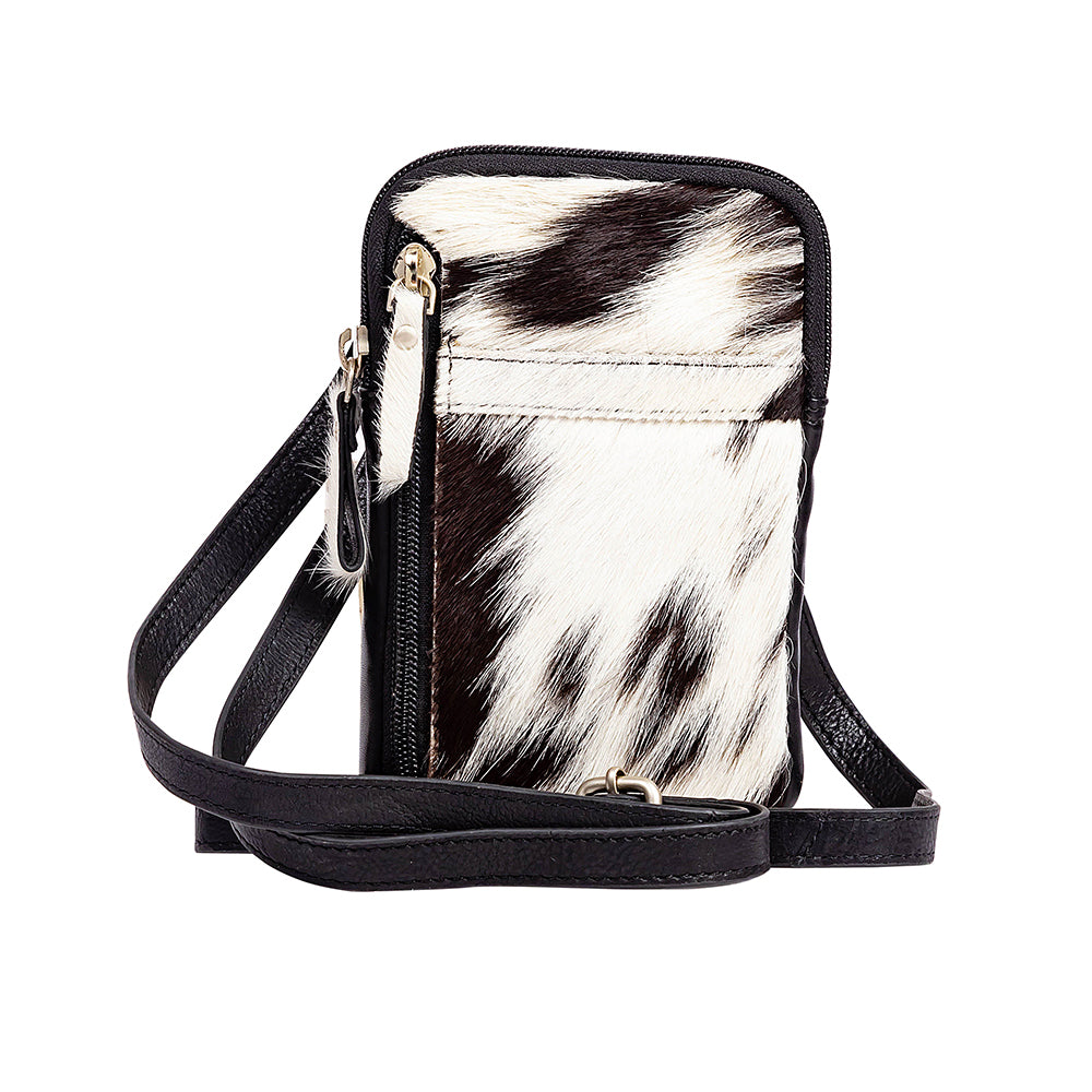 Carlisle Bluff Leather & Hairon Bag - Myra USA