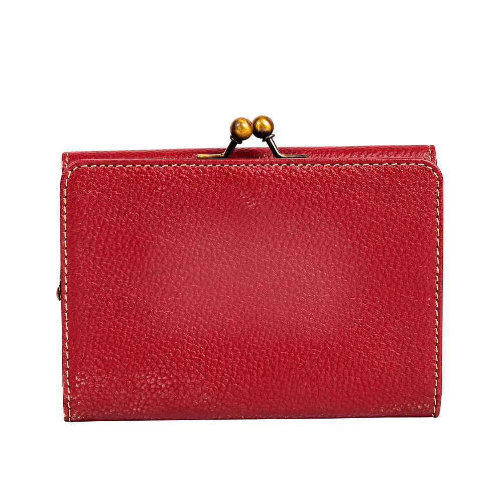 Gypsum Trail Coin Purse in Red - Myra USA