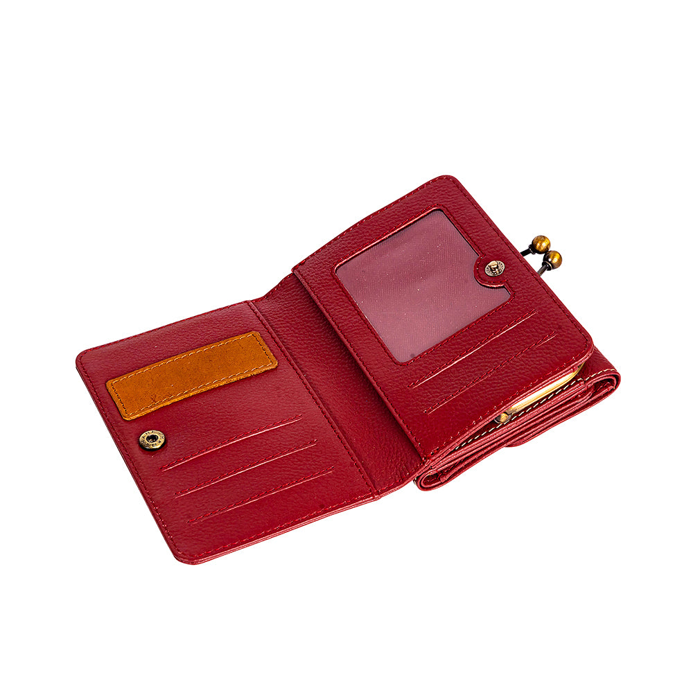 Gypsum Trail Coin Purse in Red - Myra USA