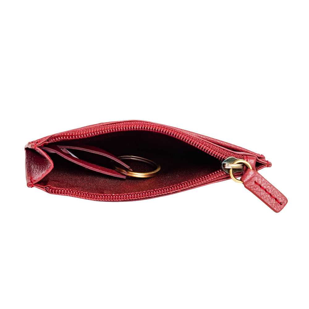 Foothill Creek Credit Card Holder in Red - Myra USA