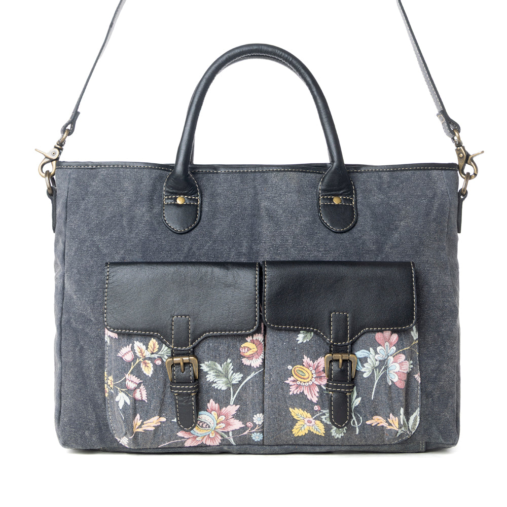 Carmichael Satchel Laptop Bag - Myra USA
