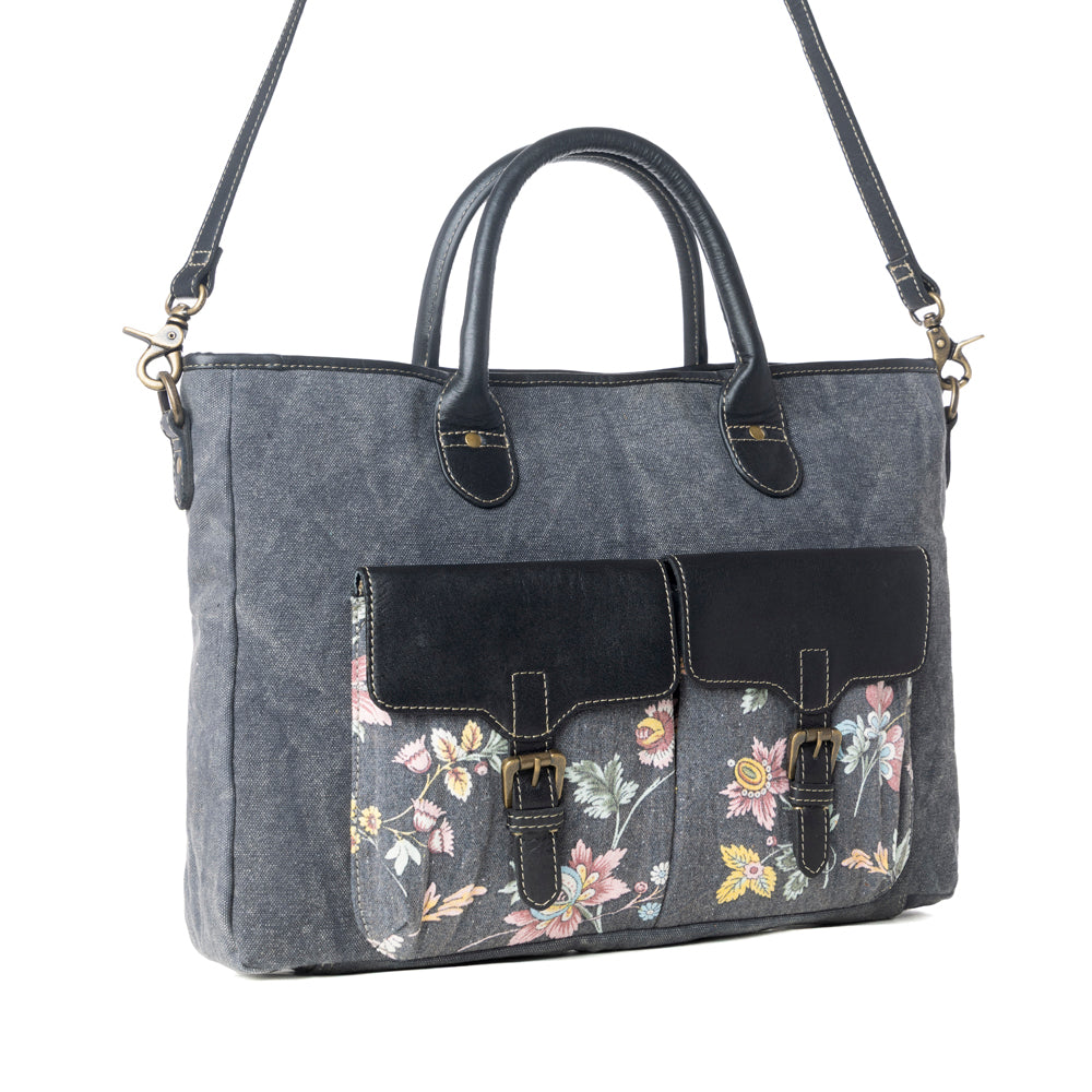 Carmichael Satchel Laptop Bag - Myra USA
