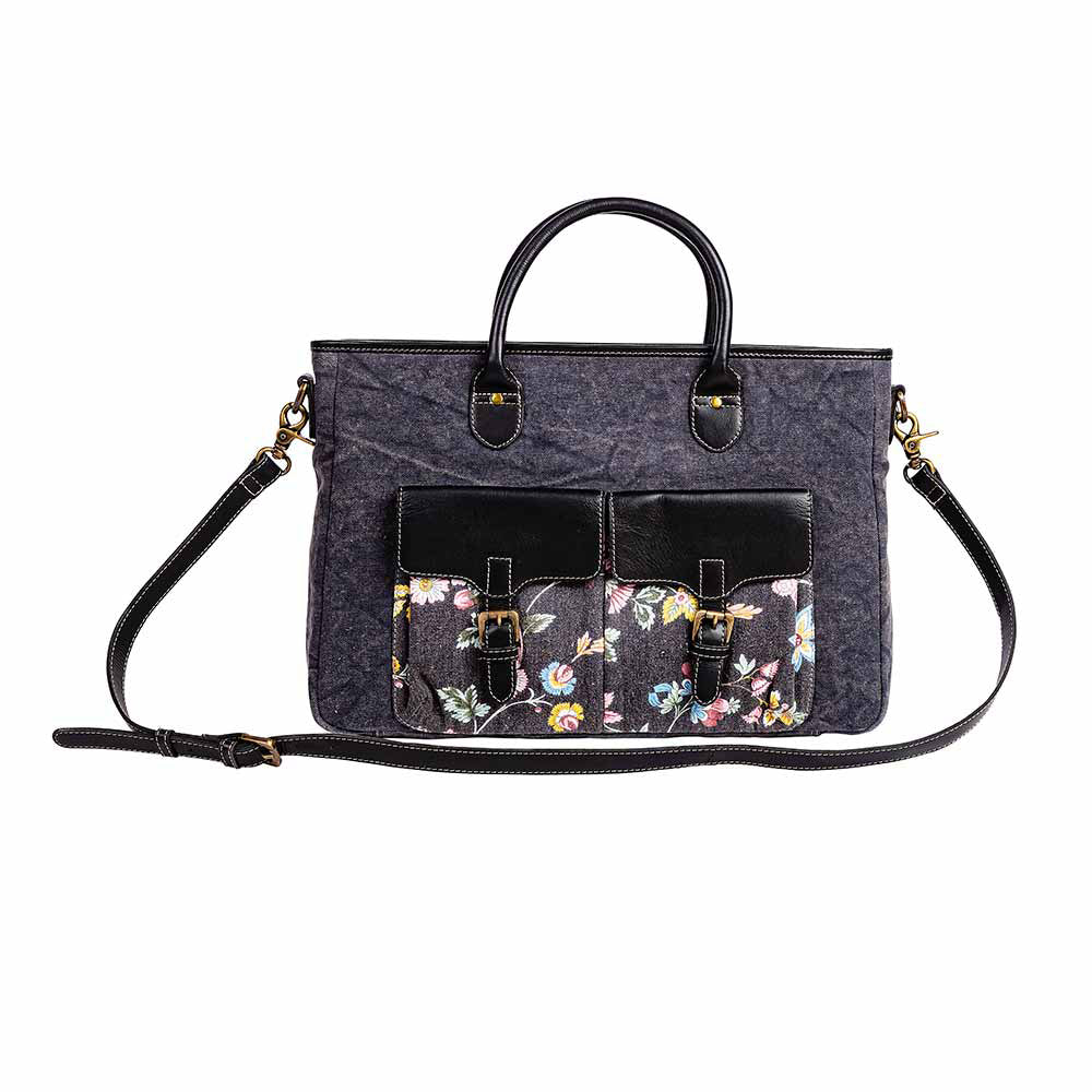 Carmichael Satchel Laptop Bag - Myra USA