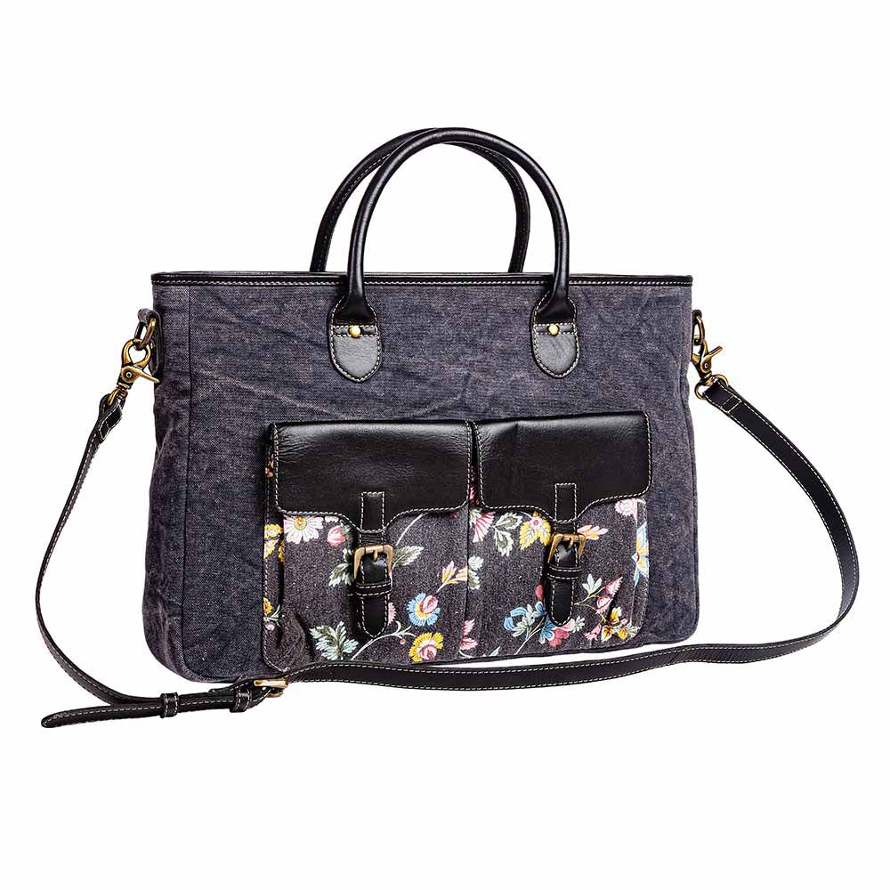 Carmichael Satchel Laptop Bag - Myra USA