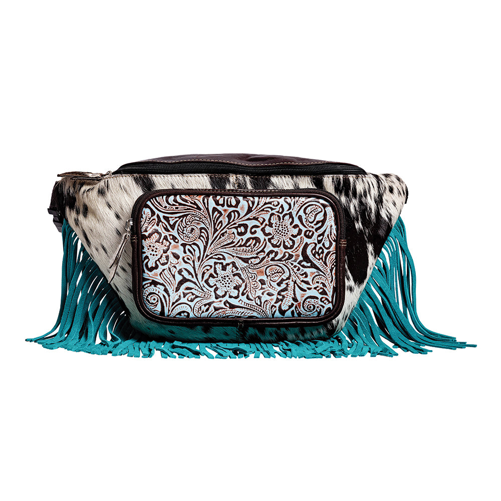 Marta Plains Fringed Fanny Pack Bag - Myra USA