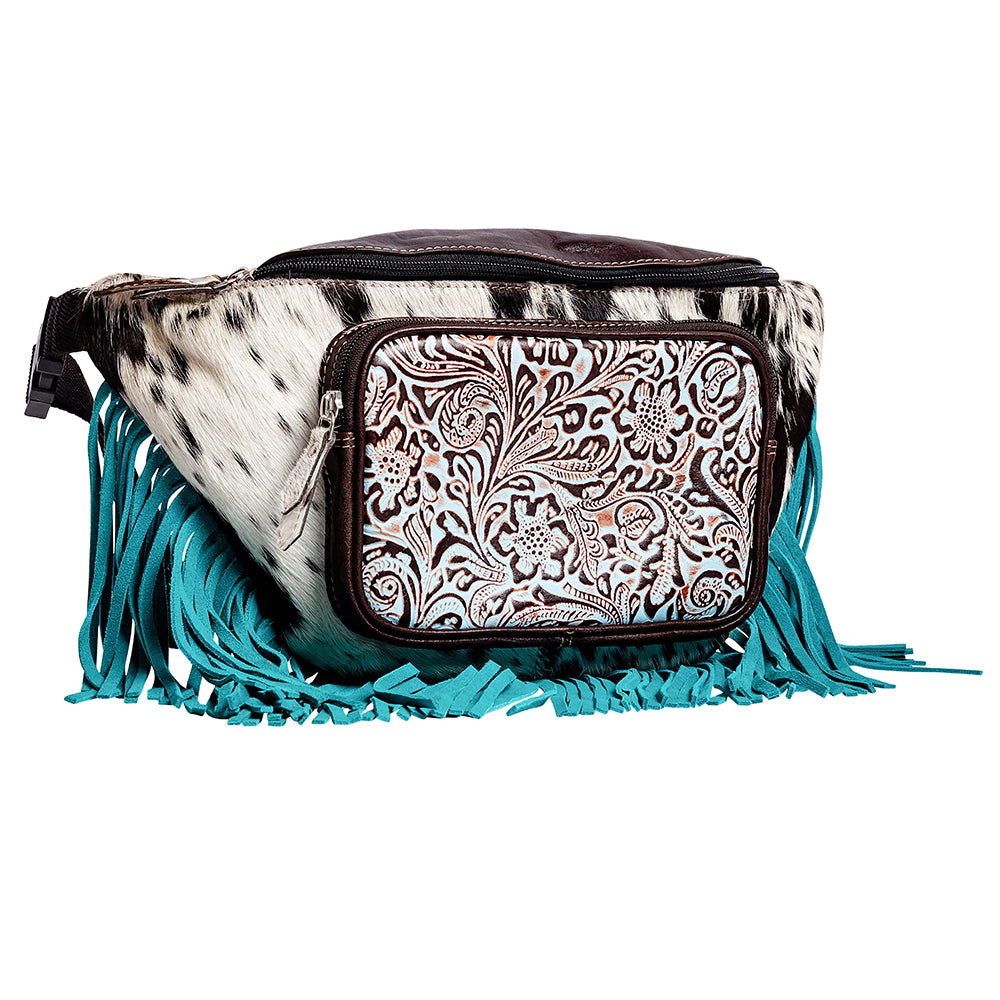 Marta Plains Fringed Fanny Pack Bag - Myra USA