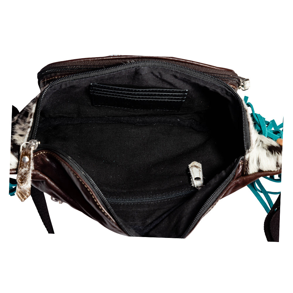 Marta Plains Fringed Fanny Pack Bag - Myra USA