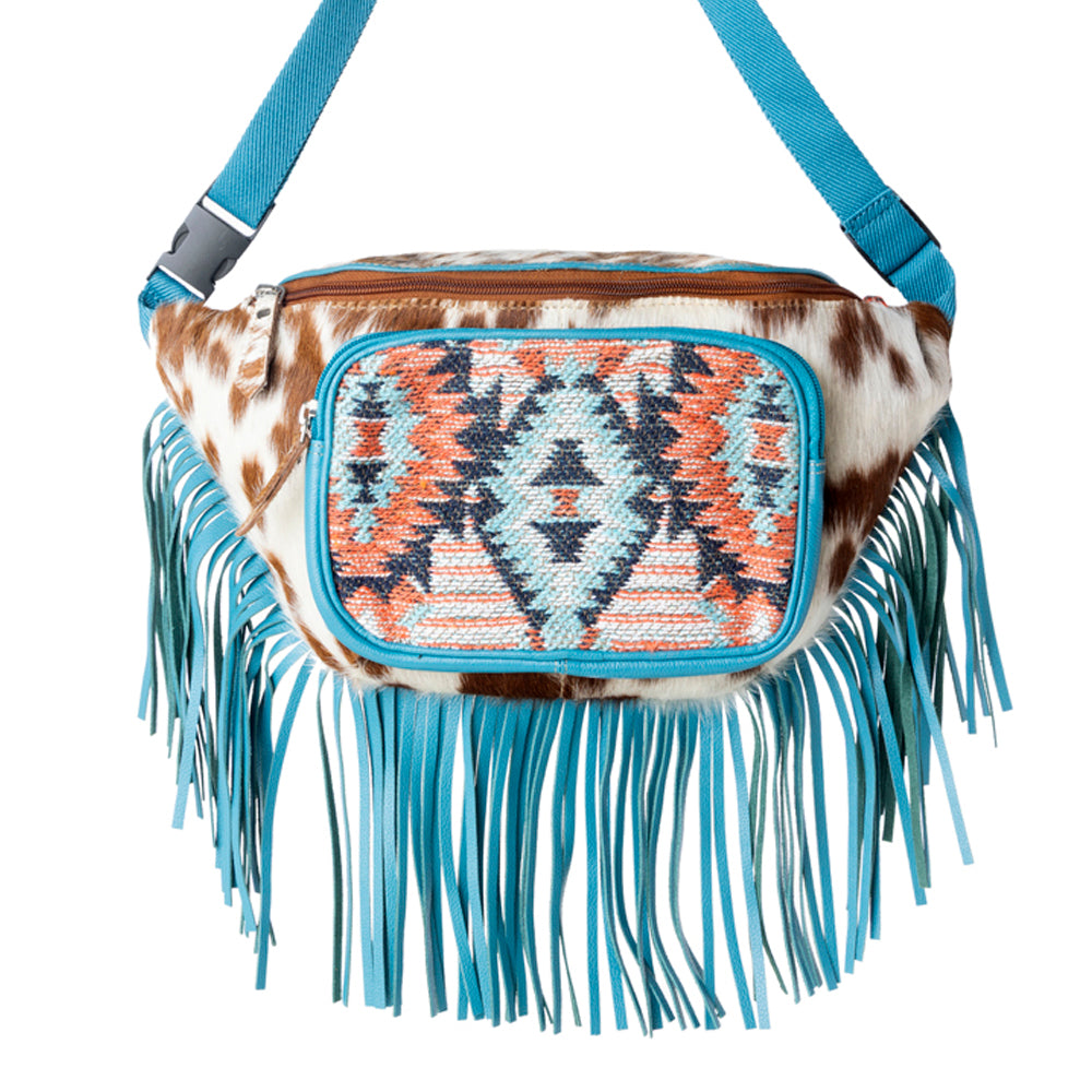 Tonga Ridge Fanny Pack Bag in Blue - Myra USA