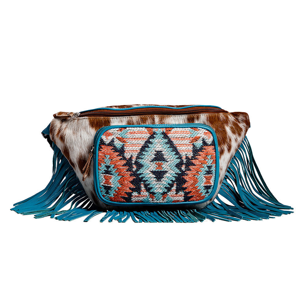 Tonga Ridge Fanny Pack Bag in Blue - Myra USA