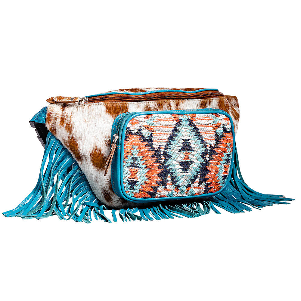 Tonga Ridge Fanny Pack Bag in Blue - Myra USA