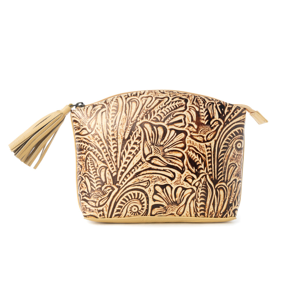Clarendon Pouch in Yellow - Myra USA
